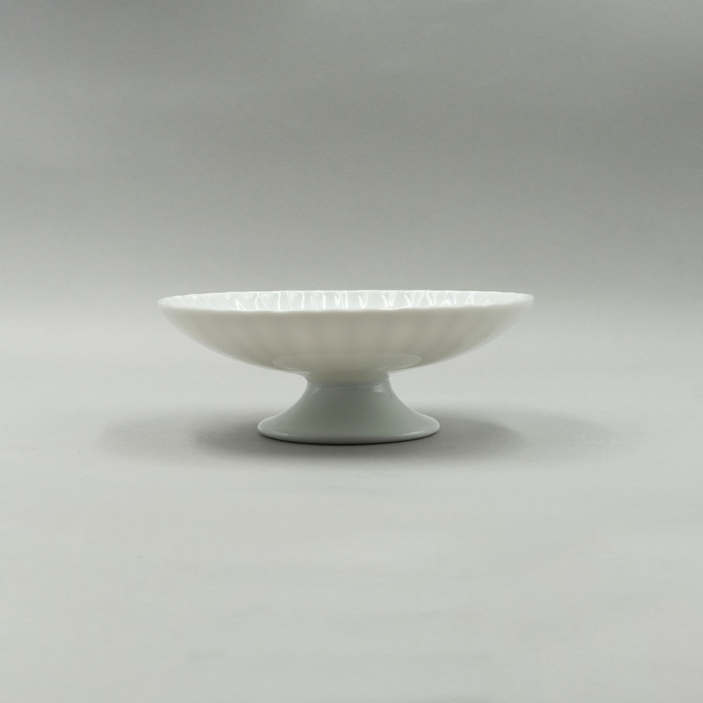 Kasumi White High Dessert Stand, 15cm x H5.4cm