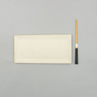 Kigoromo Carre Rectangular Plate, 31cm