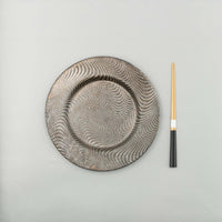Kinkessho Stream Plate, 24.5cm x H2cm