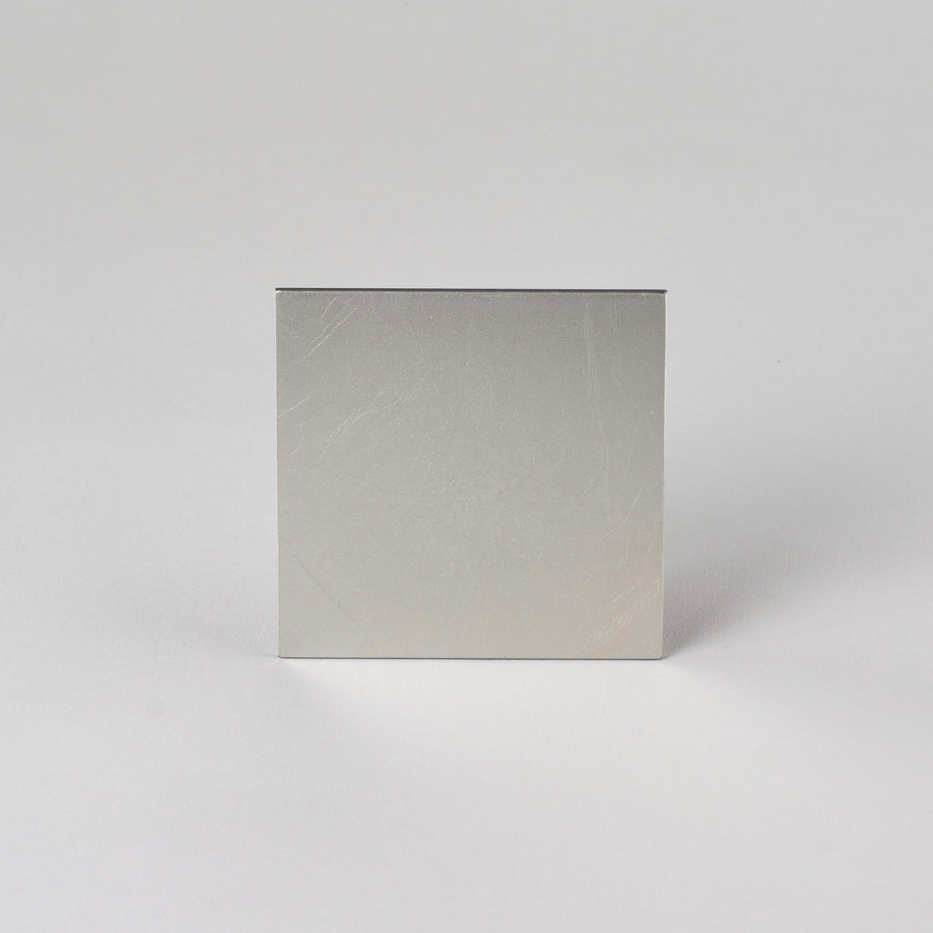 Hakuichi Coaster 1P, Silver, 10cm x 10cm x H0.3cm