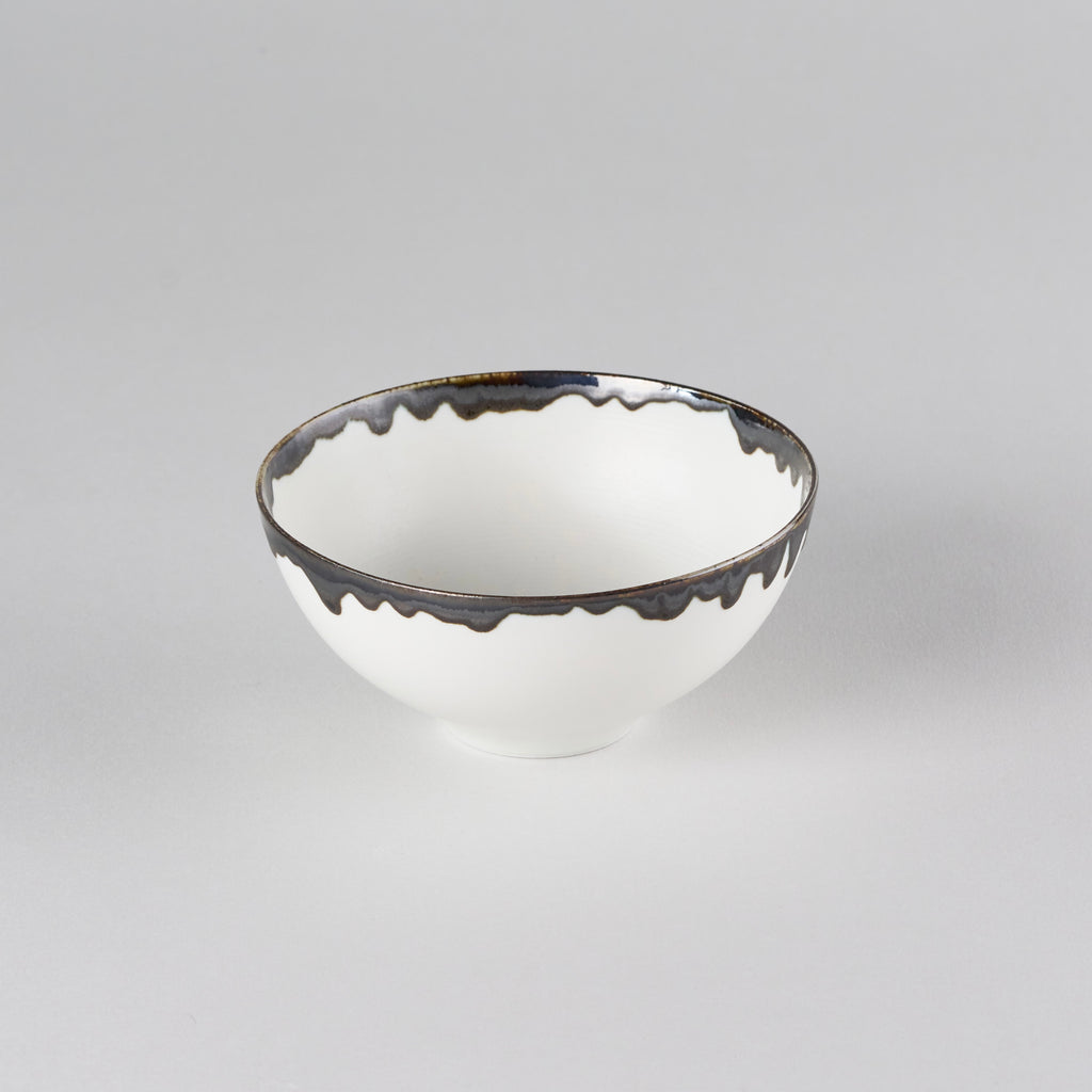 Utsuwa to Design Rice Bowl, White, 12cm x 12cm x H6cm