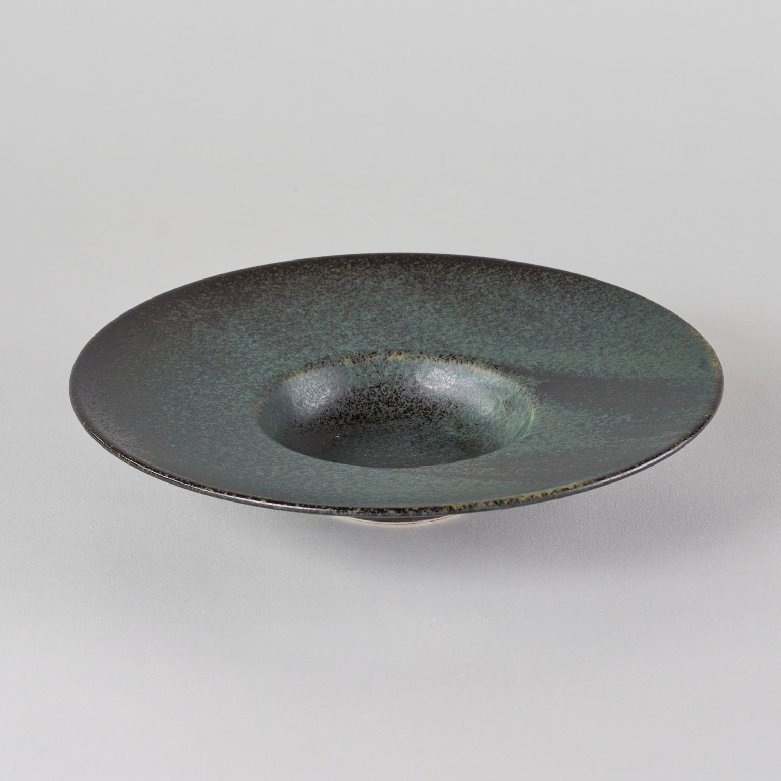 Kokuteki Wide Rim Soup Plate, 24cm x 24cm x H4.5cm