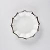 Utsuwa to Design S Deformed Plate, White, 15cm x 15cm x H3cm