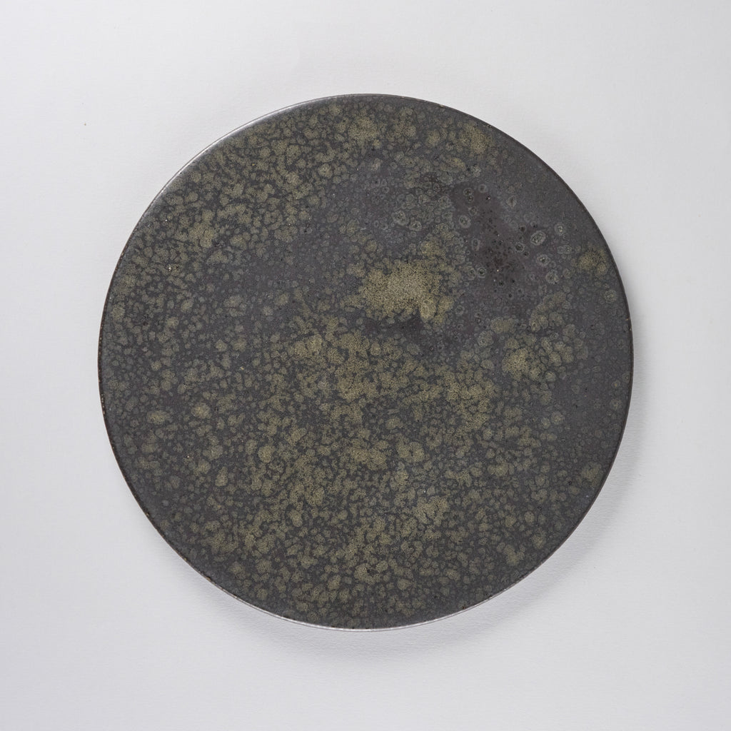 Plate, Manganese, 27.5cm, H0.5cm, Design by Aage Wurtz