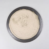 Plate, Manganese, 27.5cm, H0.5cm, Design by Aage Wurtz