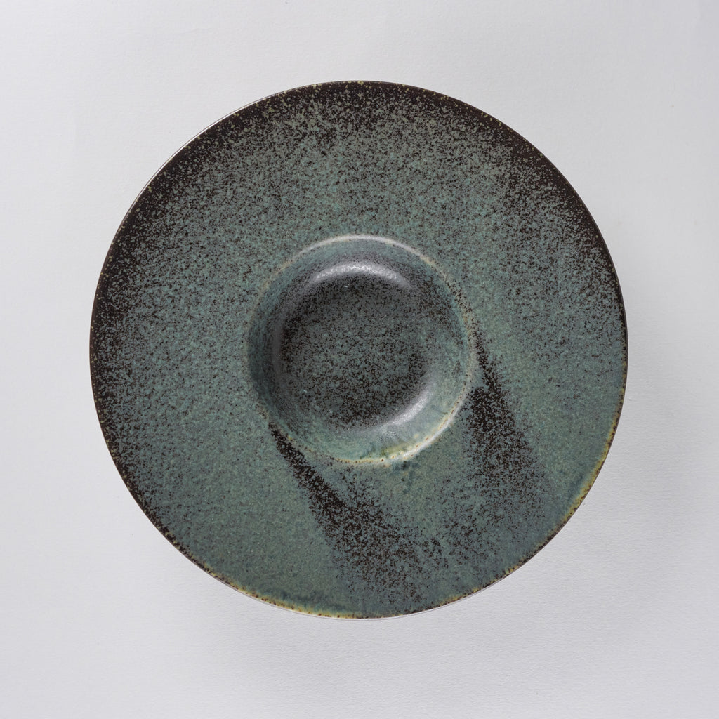 Kokuteki Wide Rim Soup Plate, 24cm x 24cm x H4.5cm
