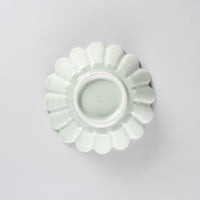 Hiwa Light Green Flower Bowl, 13.5cm x 13.5cm x H5cm
