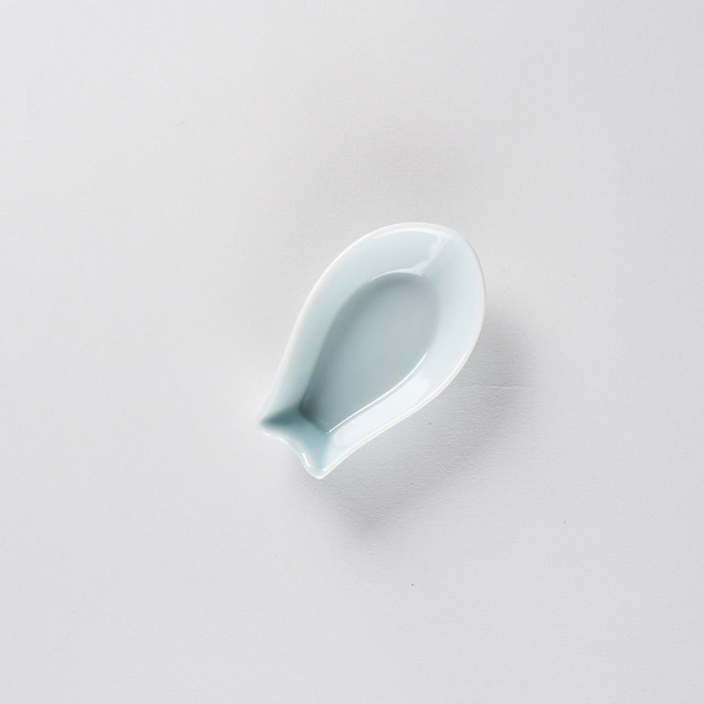 Seiji Light Blue Spoon Holder, 9cm x 5.5cm x H2cm