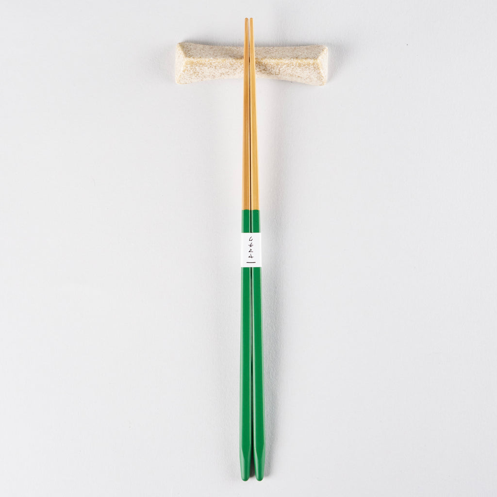 Fine Acrylic Chopsticks, Green, 23cm
