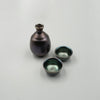 Luster Black Sake Cup, 6.6cm x 3.5cm