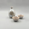 Luster White Sake Bottle, 12.8cm x 8.2cm