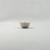 Luster White Sake Cup, 6.6cm x 3.5cm