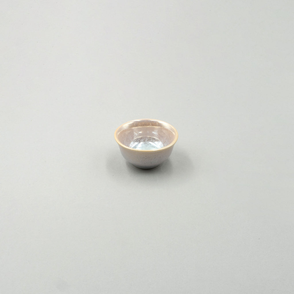 Luster White Sake Cup, 6.6cm x 3.5cm