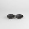 JINSUI Toki Yunomi Black, Set of 2, 60ml