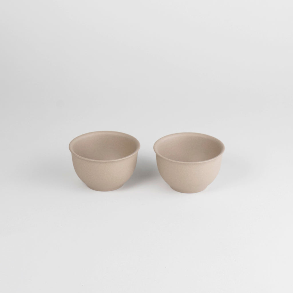 JINSUI Iroiro 07 Tea Cup Grey, Set of 2, 100ml