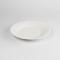 Asami Maeda Rinka Large Plate White, 21.7×3cm