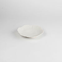 Asami Maeda 5-inch Raised Plate White, 14.6×15×3cm
