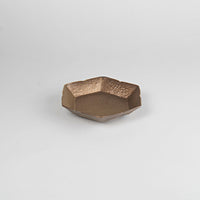 Asami Maeda Floral Shippo 5-inch Plate Bronze, 20.5×19.4×3cm