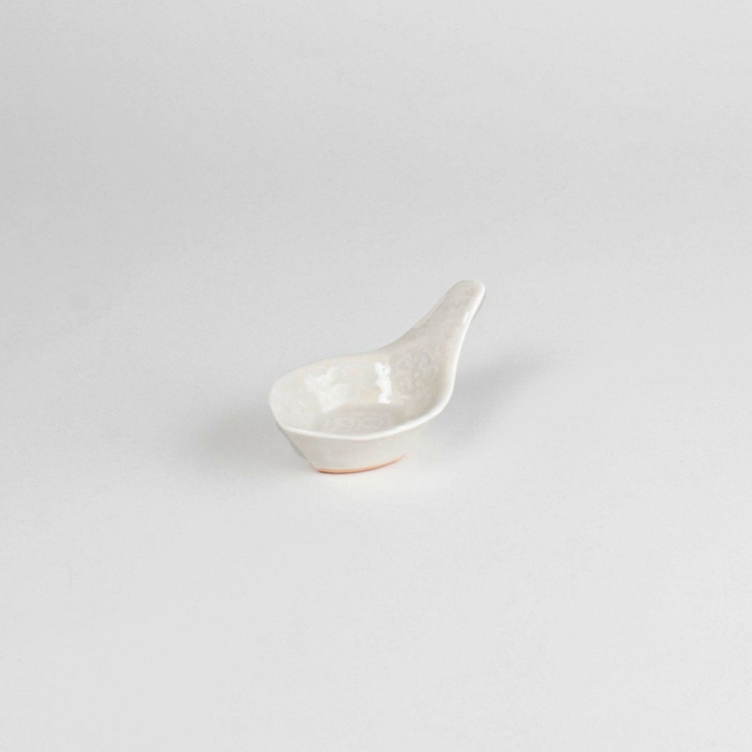 Asami Maeda Spoon Dish White, 11×6×5.5cm