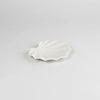 Asami Maeda Butterbur Small Plate White, 13.6×13×1.5cm