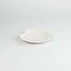 Asami Maeda  Ficus Umbellata Small Plate White, 15.3×14.3×1.7cm