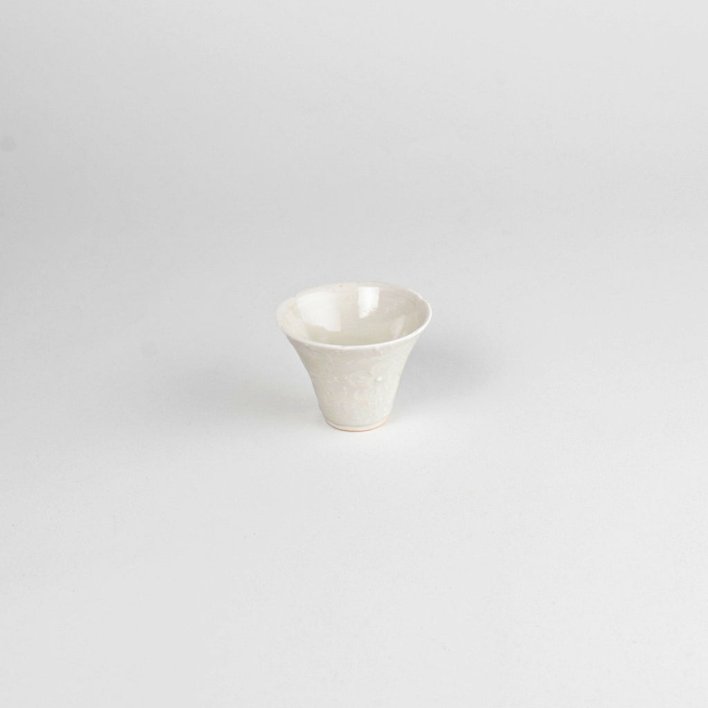 Asami Maeda Tall Mini Cup White, 7.5x5.5cm