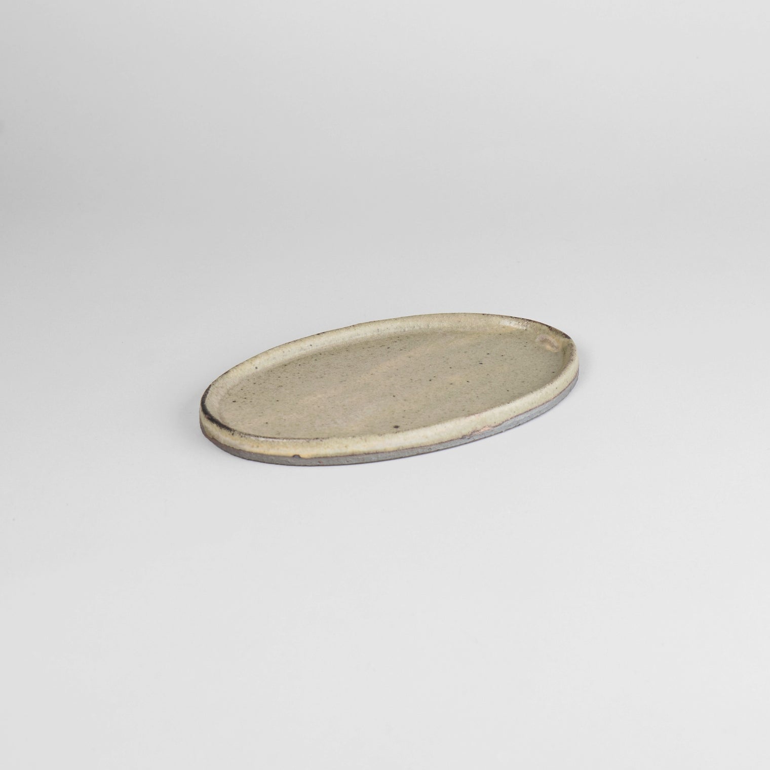 ONKO Oval Plate M Green, 19.5cm