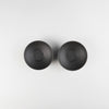 JINSUI Toki Yunomi Black, Set of 2, 60ml