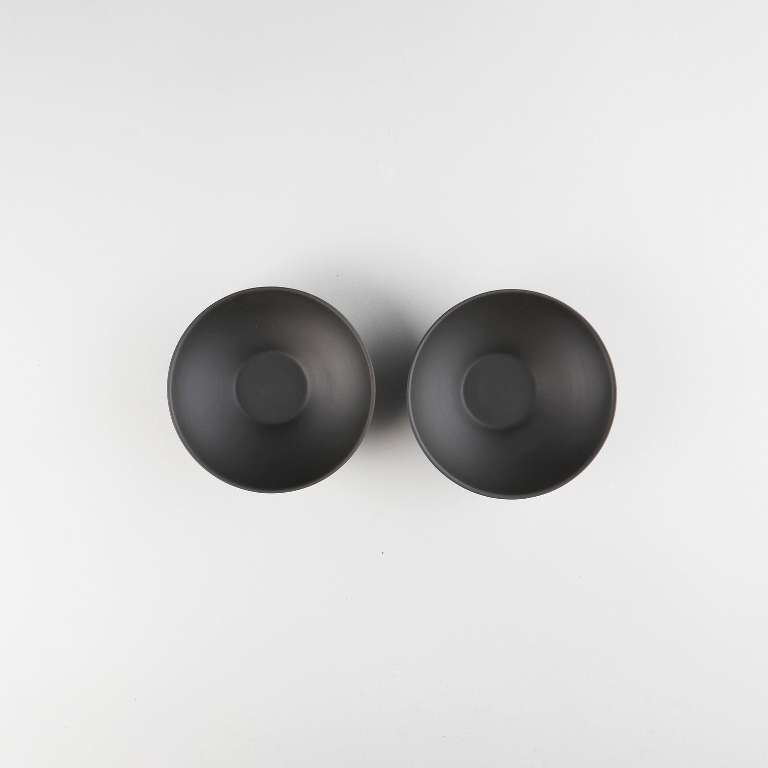 JINSUI Toki Yunomi Black, Set of 2, 60ml