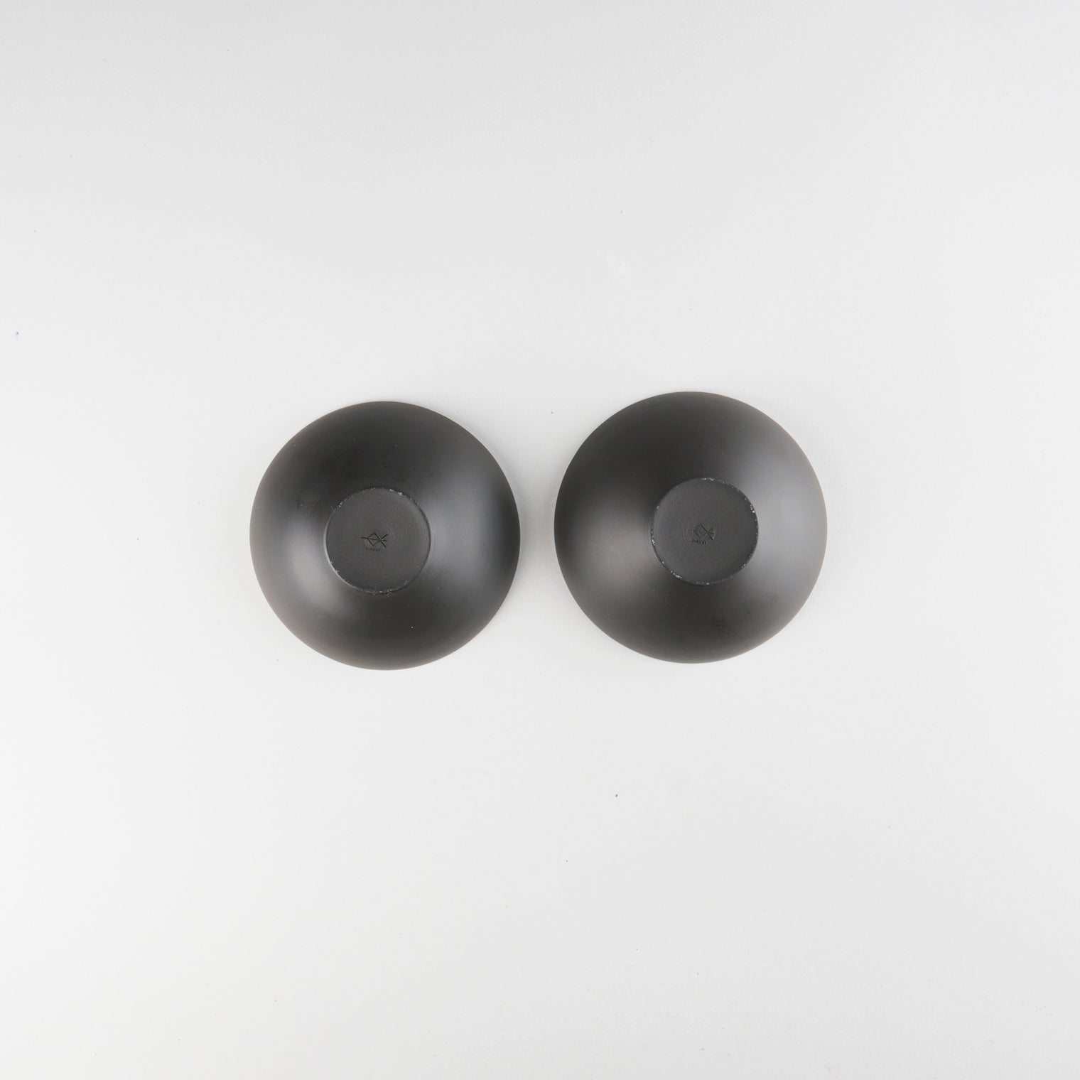 JINSUI Toki Yunomi Black, Set of 2, 60ml