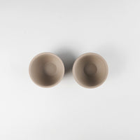 JINSUI Iroiro 07 Tea Cup Grey, Set of 2, 100ml