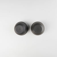 JINSUI Iroiro 07 Tea Cup Black, Set of 2, 100ml