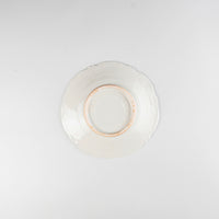 Asami Maeda Flower Arabesque Plate White, 17.2×2.1cm
