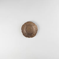 Asami Maeda Flower Arabesque Bronze Small Dish, 10.6×1.5cm