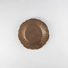 Asami Maeda Flower Arabesque Bronze Plate, 17.2×2.1cm