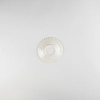 Asami Maeda Rinka Small Dish White, 10.6×1.5cm
