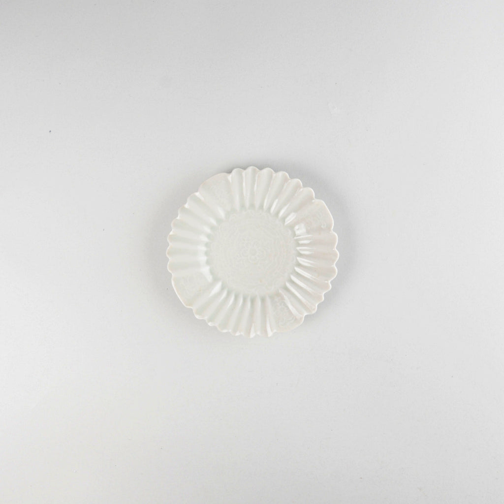 Asami Maeda Rinka Small Plate White, 12×1.6cm