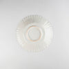 Asami Maeda Rinka Large Plate White, 21.7×3cm