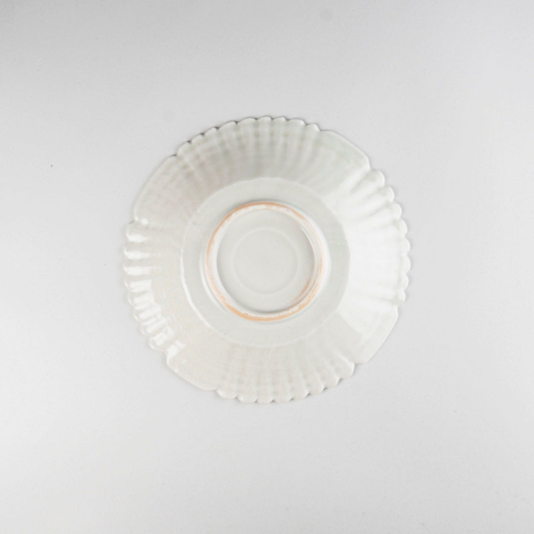 Asami Maeda Rinka Large Plate White, 21.7×3cm