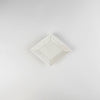 Asami Maeda Rinka Saucer White, 16.5×12.6×2cm