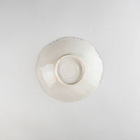 Asami Maeda 6-inch Raised Plate White, 17.5×3.7cm