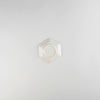 Asami Maeda Floral Shippo Small Dish White, 9.6×8.2×1.7cm