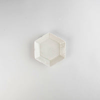 Asami Maeda Floral Shippo 4-inch Small Plate White, 13×11.6×2.2cm