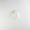 Asami Maeda Floral Shippo 4-inch Small Plate White, 13×11.6×2.2cm