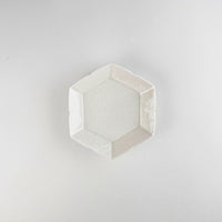Asami Maeda Floral Shippo 5-inch Plate White, 15.3×14×2.7cm