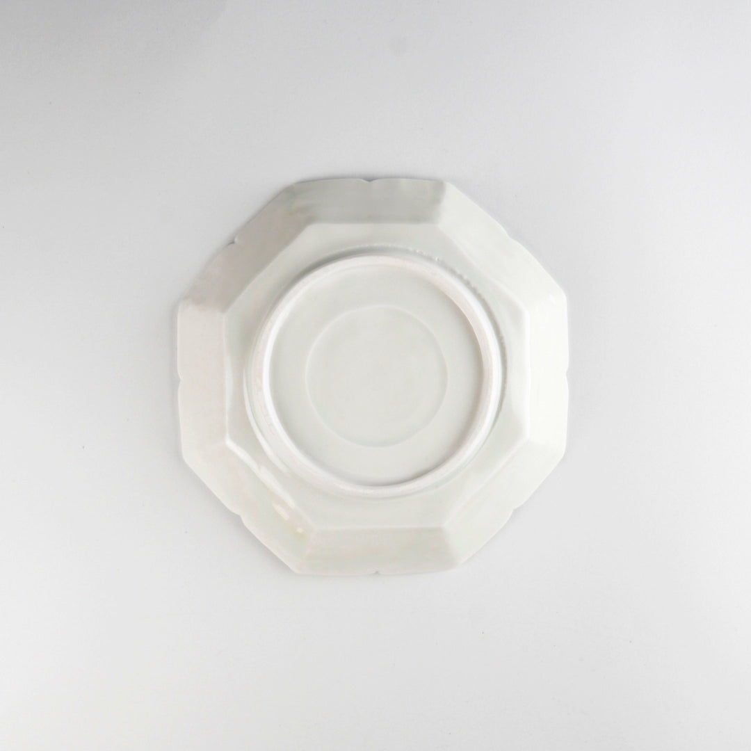 Asami Maeda Floral Shippo 7-inch Plate White, 20.5×19.4×3cm