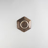 Asami Maeda Floral Shippo 4-inch Plate Bronze, 15.3×14×2.7cm