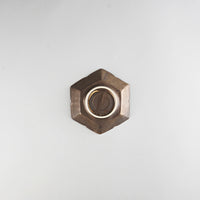 Asami Maeda Floral Shippo 4-inch Plate Bronze, 15.3×14×2.7cm