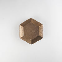 Asami Maeda Floral Shippo 5-inch Plate Bronze, 20.5×19.4×3cm