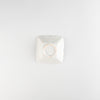 Asami Maeda Square Plate White, 9.7×9.4×3cm